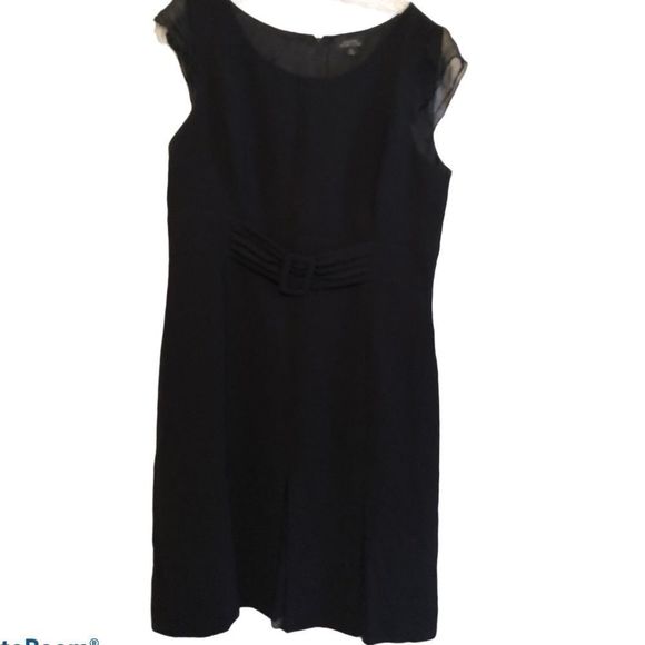 Tahari Dresses Tahari Blackfaux Belted Dress 6 Poshmark